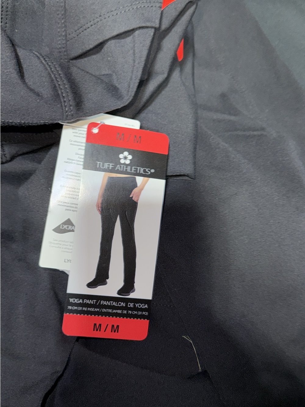 Tuff Athletics Men’s Black Jacket with Red Accent